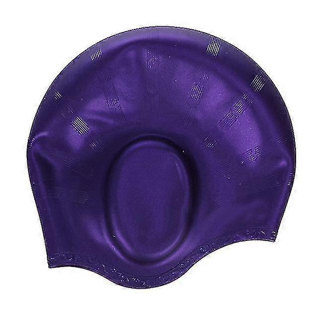 Wasserdichte Kappe Schwimmbad langes Haar |