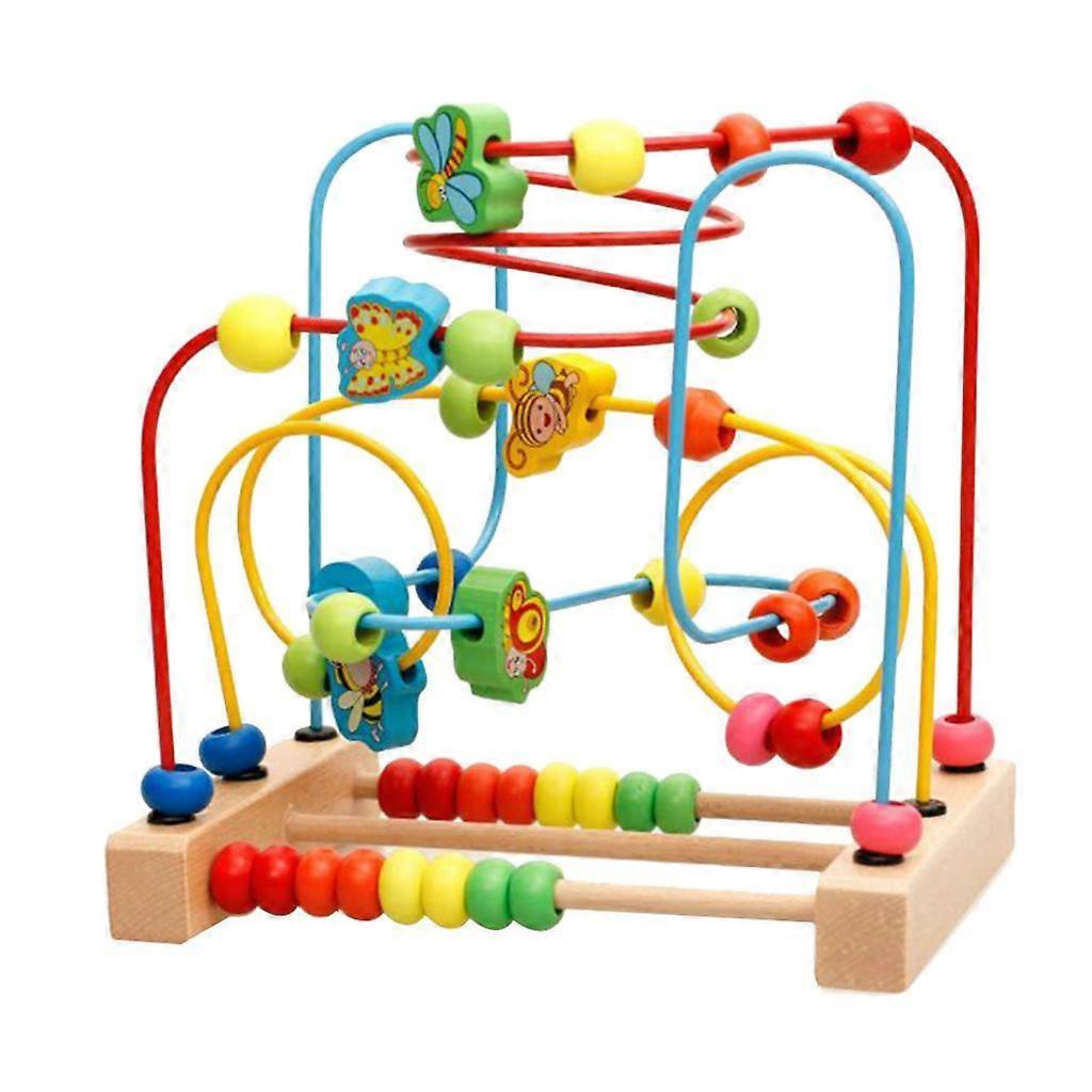 Math Toy Circles Bead Wire Maze  Educational Toy