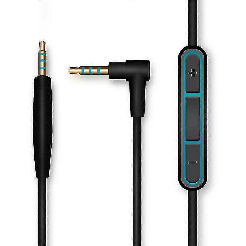 Replacement Audio Cable For Bose Quietcomfort Qc25 Qc35 Oe2 Oe2i Ae2 1.2 Meters