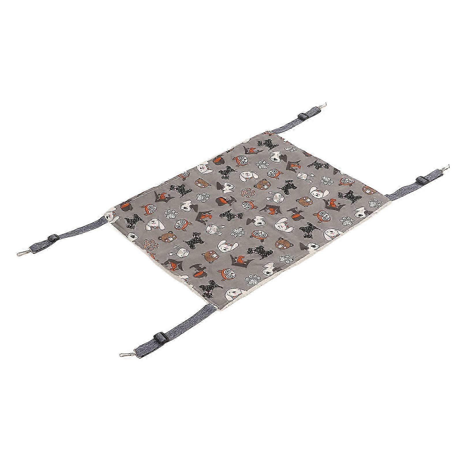 Cat Hammock Plush Double Layer Soft Warm Bed for Pets Rabbits Kittens Hamsters Puppies and Ferrets