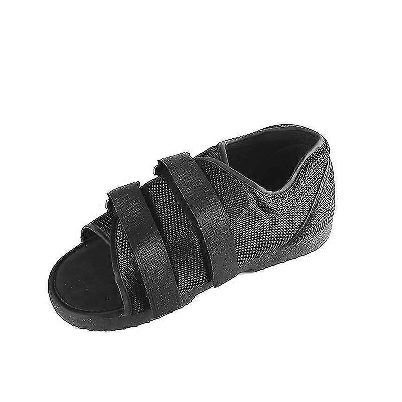 Post Op Shoe Walking Boot Brace Orthopedic Sandal Broken Surgical Foot Rehabilitation Recovery Shoe With Adjustable Strap For Women Men Injured Foot F