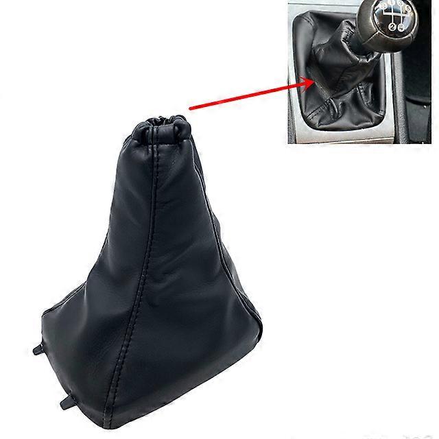 Gear Shift Knob Lever Shifter Handball Leather Boot Collar Handbrake Dust Cover For Vauxhall Opel Astra II G Zafira A 1998-2010