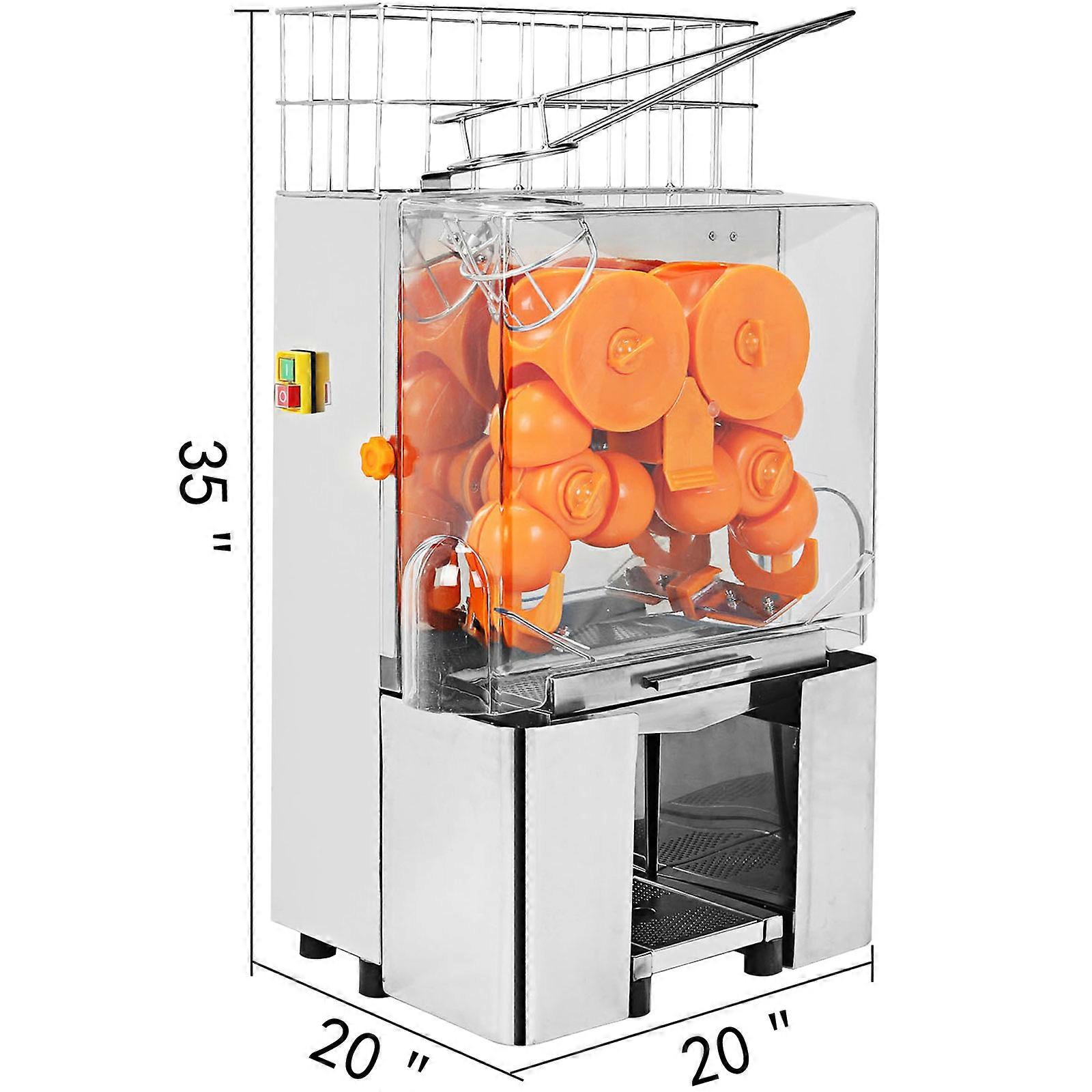 Automatisk matning av apelsinjuicermaskin