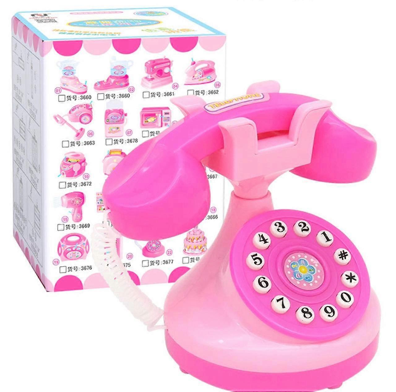 Mini Electric Simulation Telephone Toy for Children
