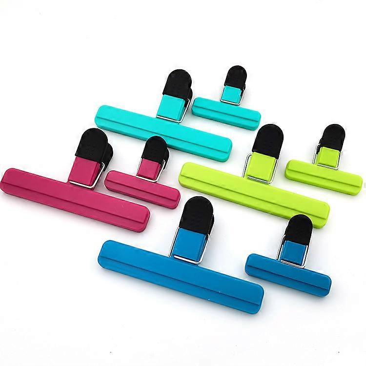 8-Pack Large Food Bag Clips, Assorted Sizes