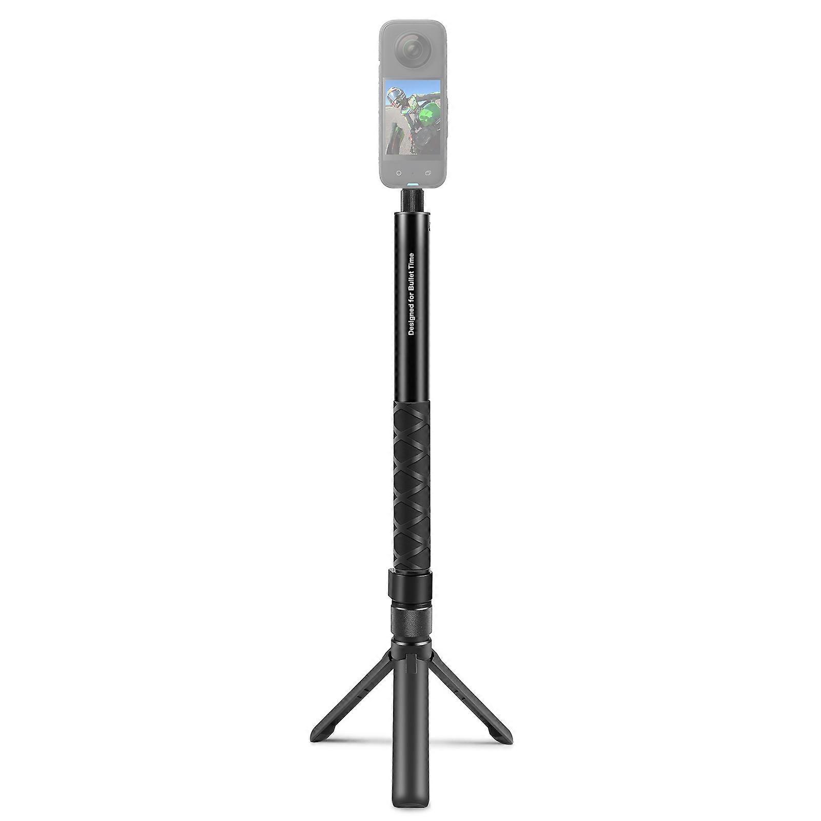 PULUZ Selfie Stick Monopod For Insta360 X3 / X4 / X4 Air / X5 / DJI Osmo 360