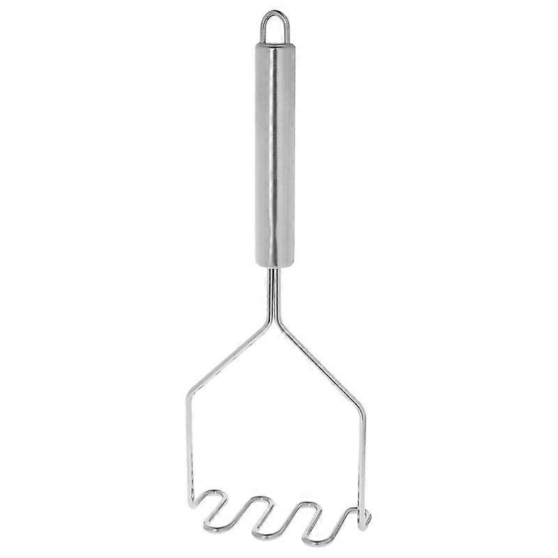 Stainless Steel Wave Shape Potatoes Masher Professional Mash Tool Kitchen Supply