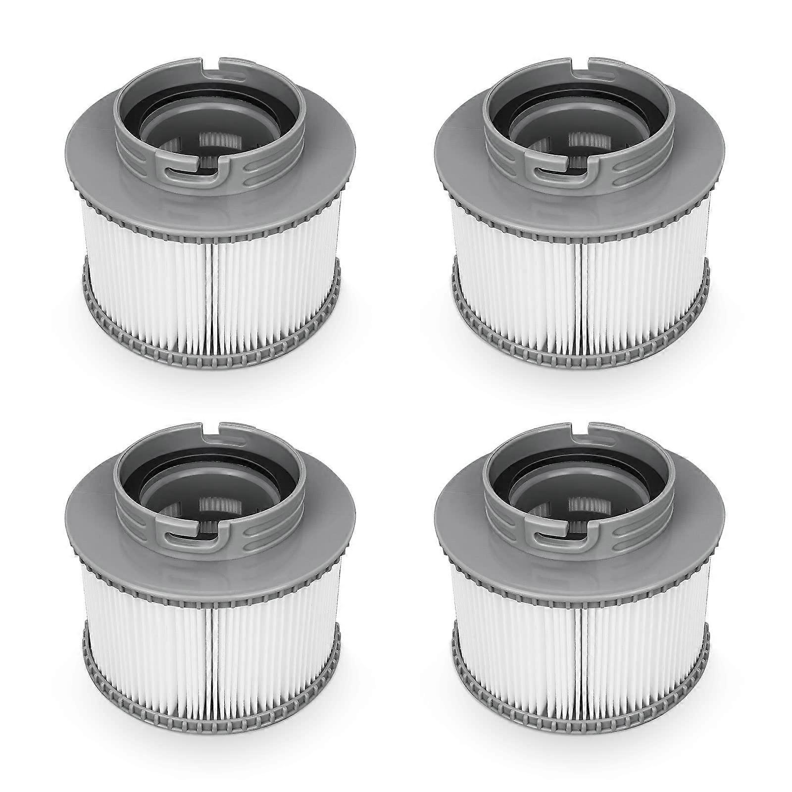 Lafiucy Replacement Filter for MSPA FD2089, Filter Cartridge Pump for Swimming Pool Hot Subs and Spas, 4PCS