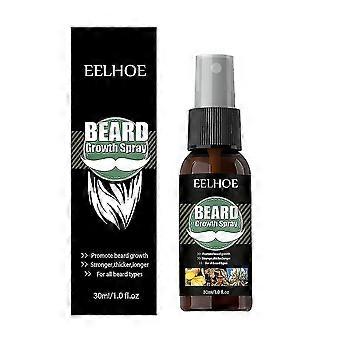 Mens Beard Growth Oil Serum Spray Fast Growing Beard Mustache Tw