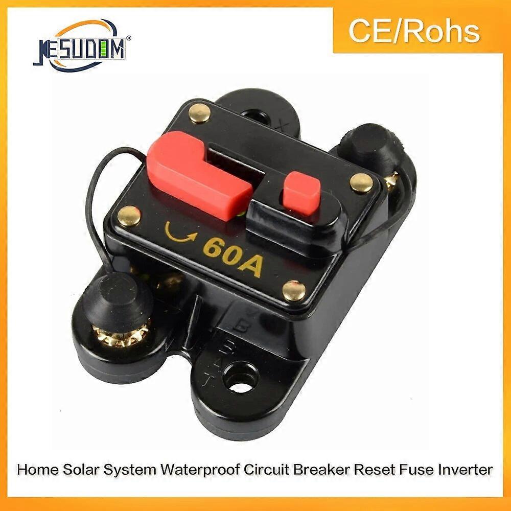 60A 80A 100A 150A 200A 250A 300A DC12V 24V εγχώριος ηλιακός μετατροπέας θρυαλλίδων επαναφοράς διακοπτών κυκλώματος