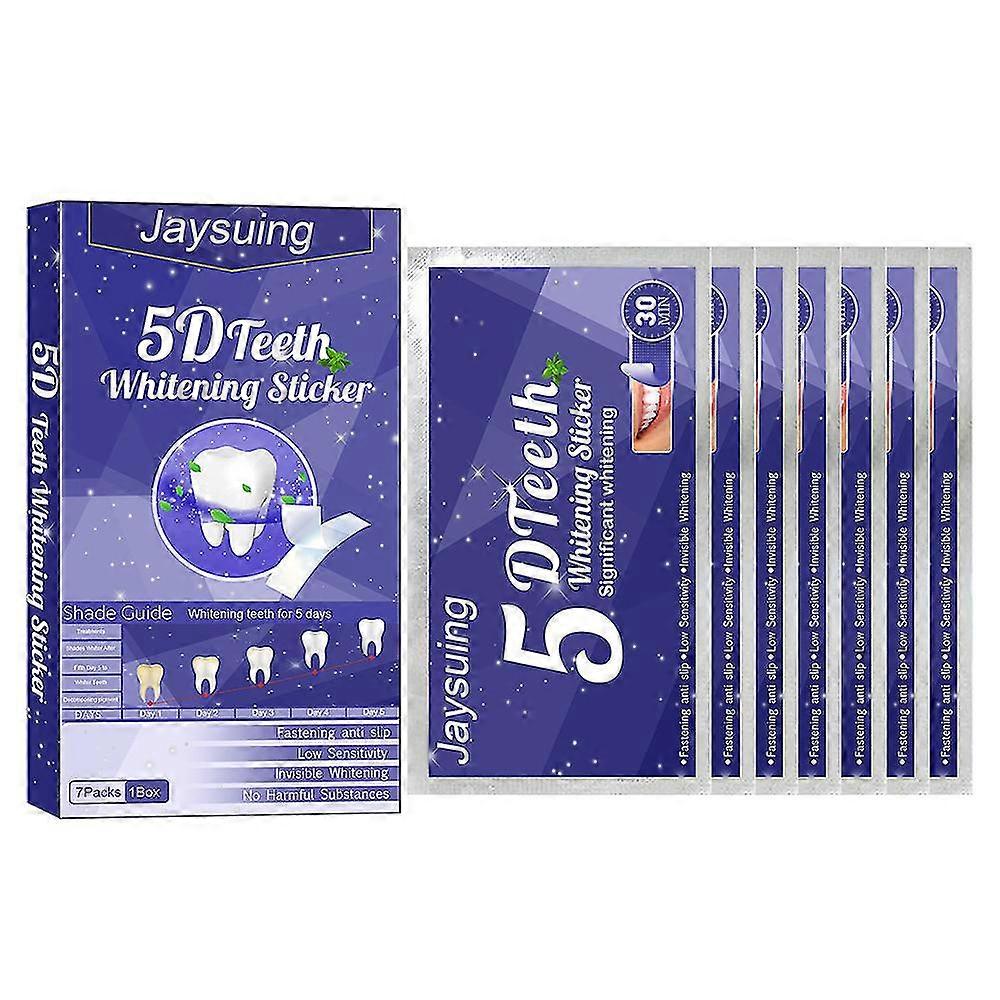 5Dホワイトニング歯ストリップ歯ホワイトニングストリップ効果的な歯のホワイトニングストリップは感度を低下させます白いストリップTW