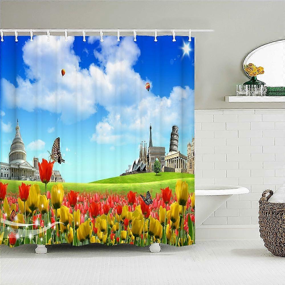 Bathroom Shower Curtain Design Style - 412