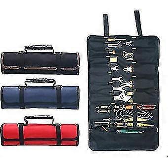 Tool Bag 22 Pockets, Tool Pouches, Portable Tool Organizer, Foldable/rollable 601d Oxford Toolkit Storage Roll (tool-free) For Gardener/electrician/ca