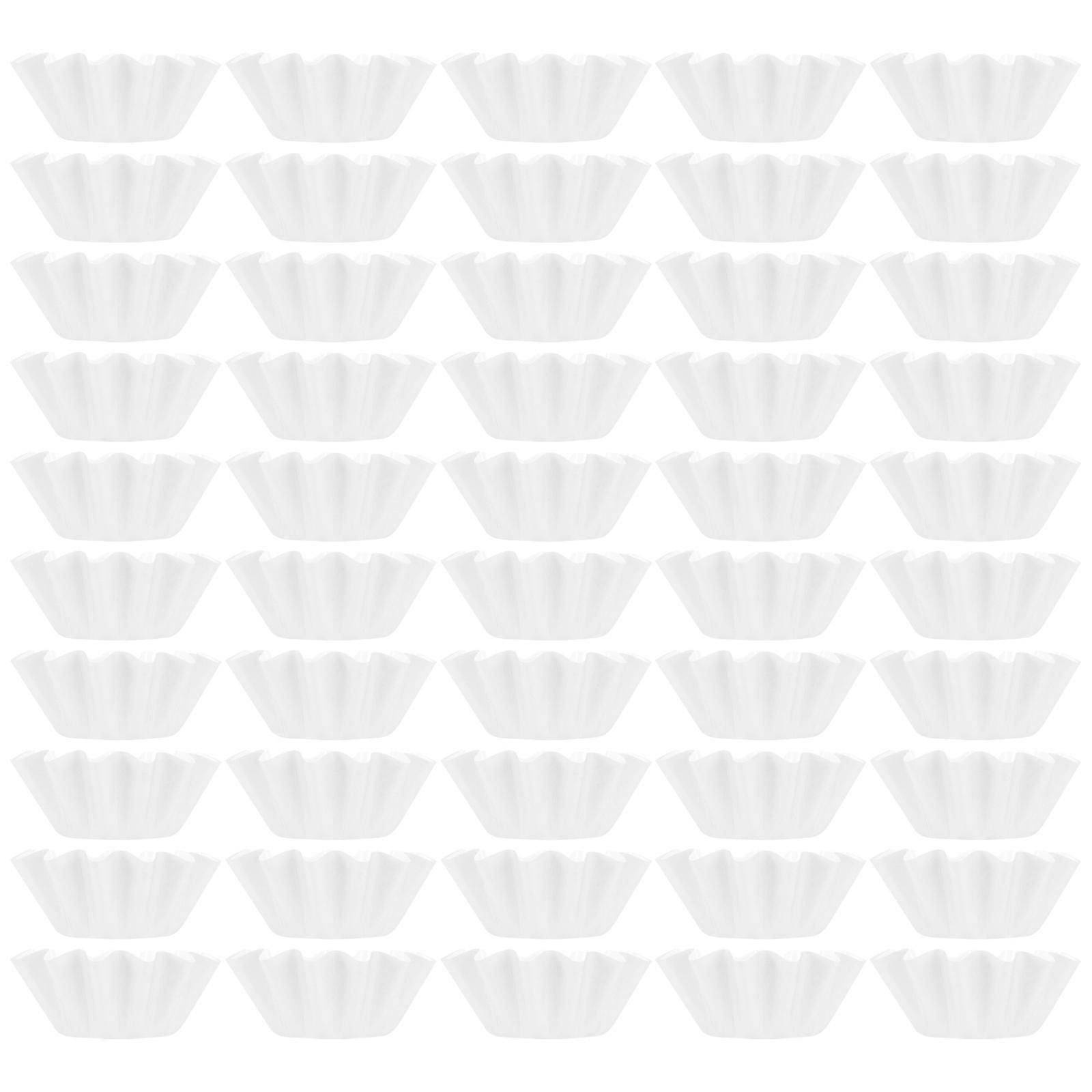 100Pcs Decorative Cake Cups Baking Paper Cup Bread Cup Cake Dessert Holder