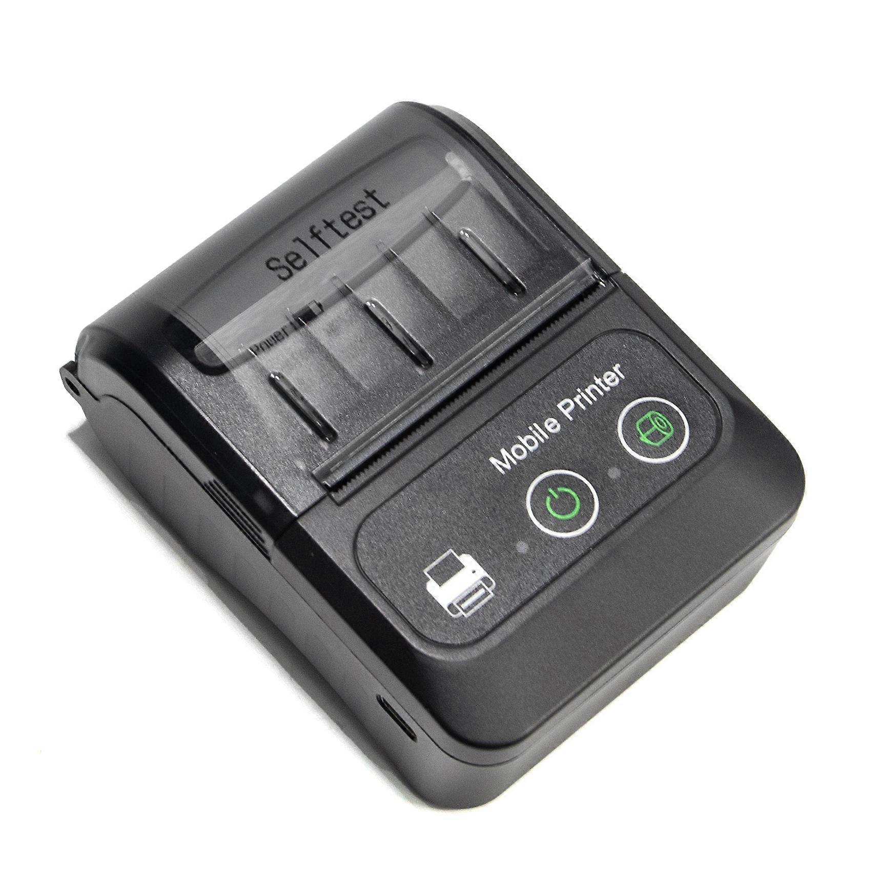 Portable Receipt Printer Wireless Bt Mini Receipt Receipt Pos Mobile Printer, Esc/pos Compatible With Android Ios