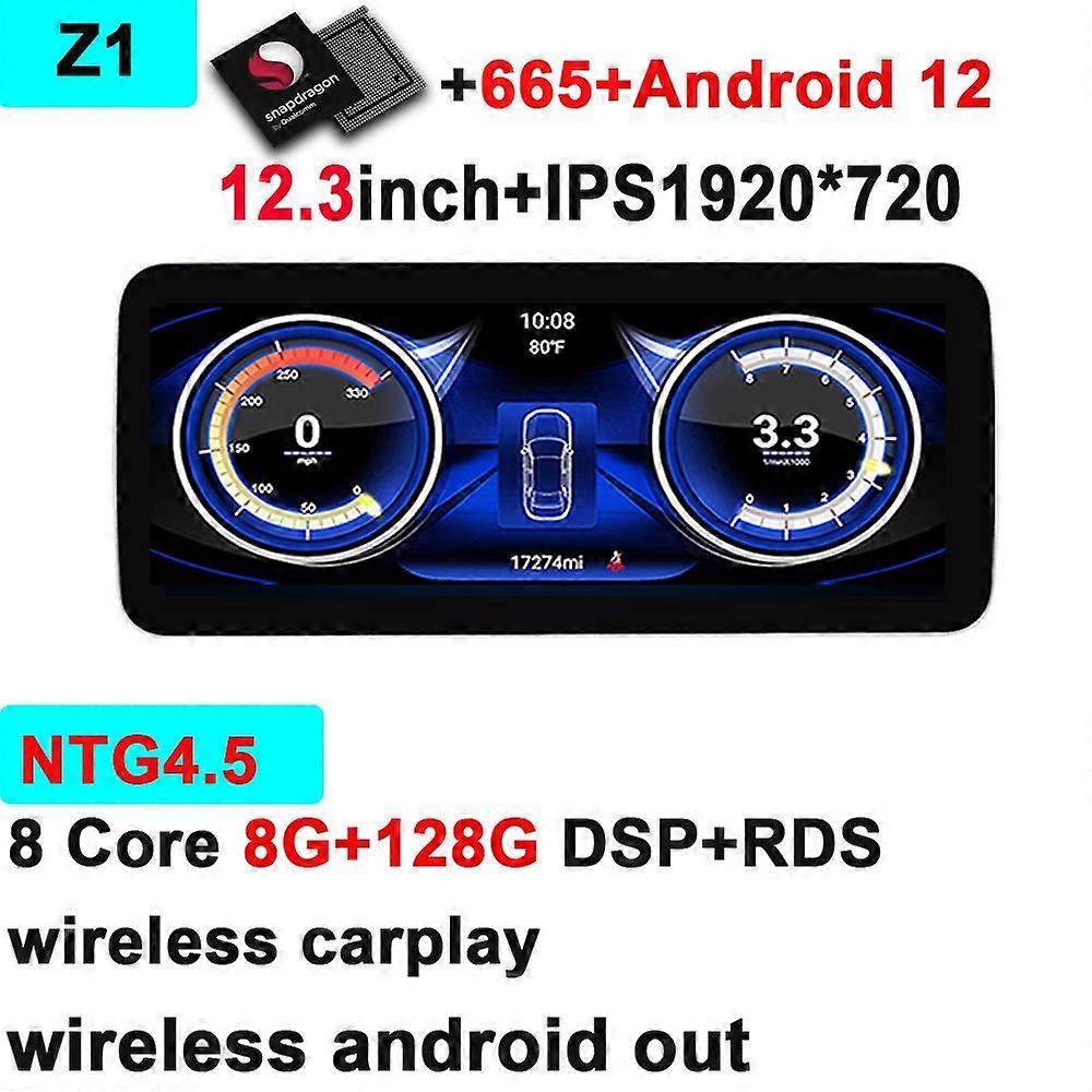 JingTian Car DVD Navigation Radio Multimedia Video Player for Benz A/CLA/GLA Class W176 X156 C117 2013 - 2018 Carplay Android 12