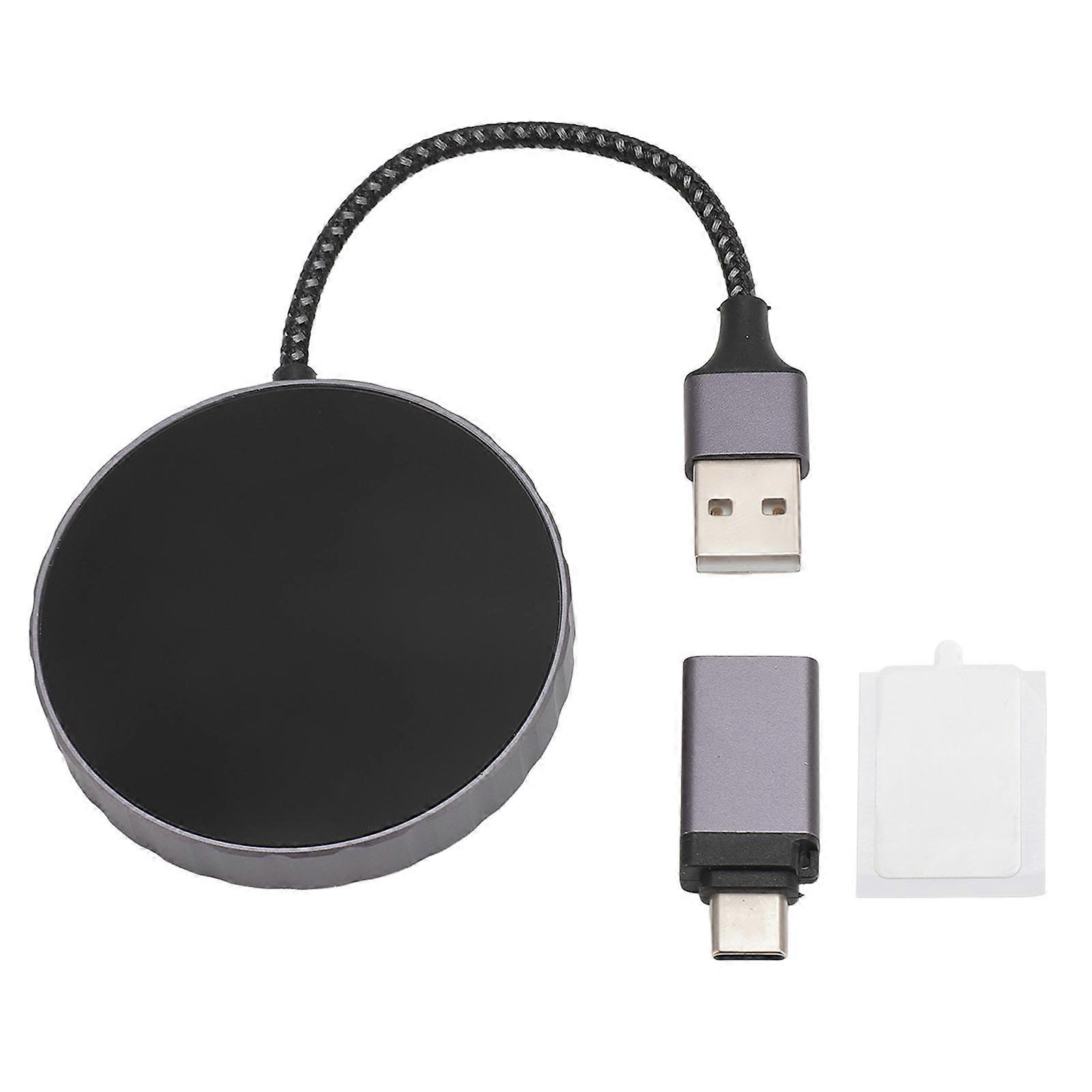 Wireless Adapter for Android Auto USB Type C Plug and Play Setup Converts Wired for Android Auto to Wireless