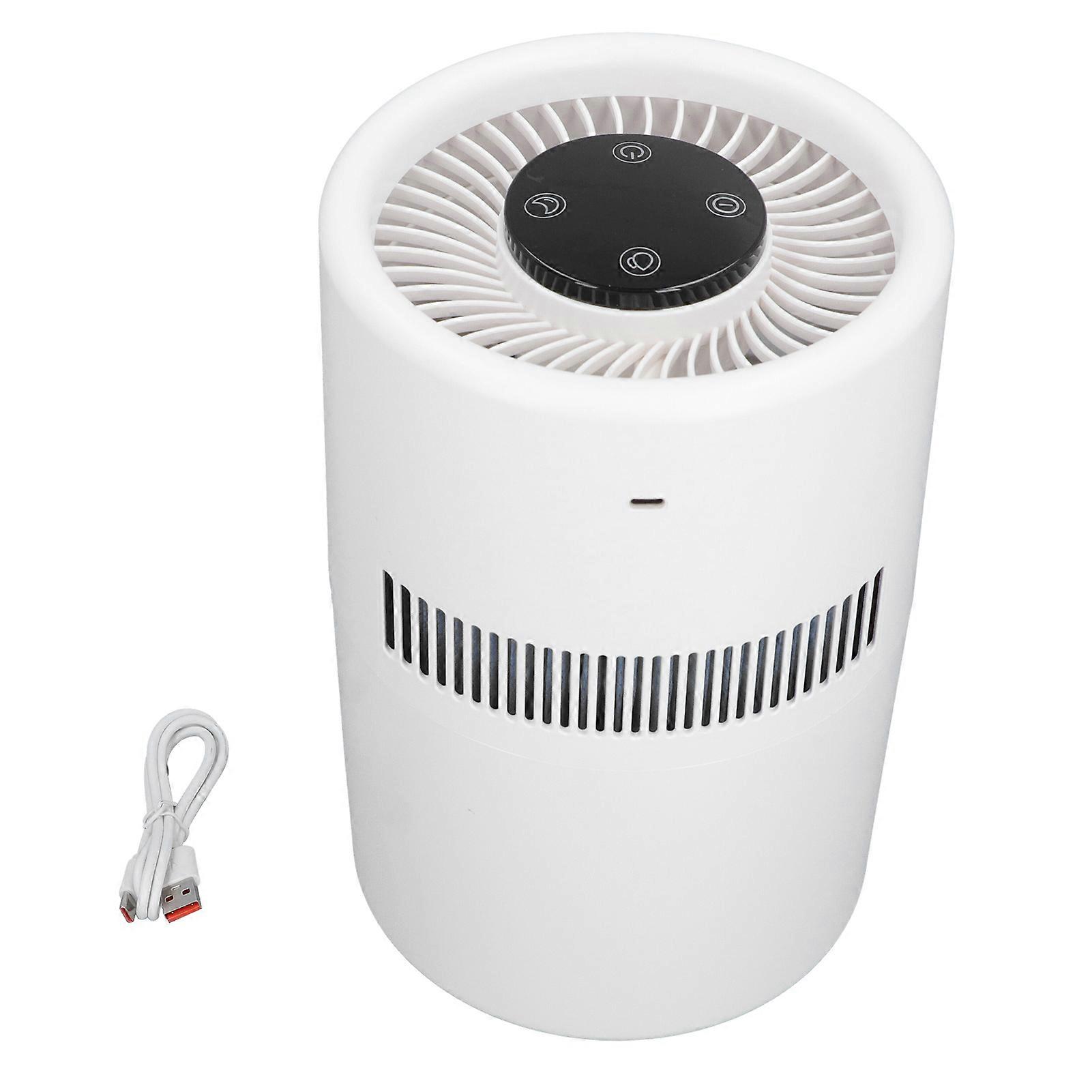 in 1 Air Purifier and Humidifier 5W 4L Water Tank Quiet Humidifier Desktop Air Purifier for Office Kids Room