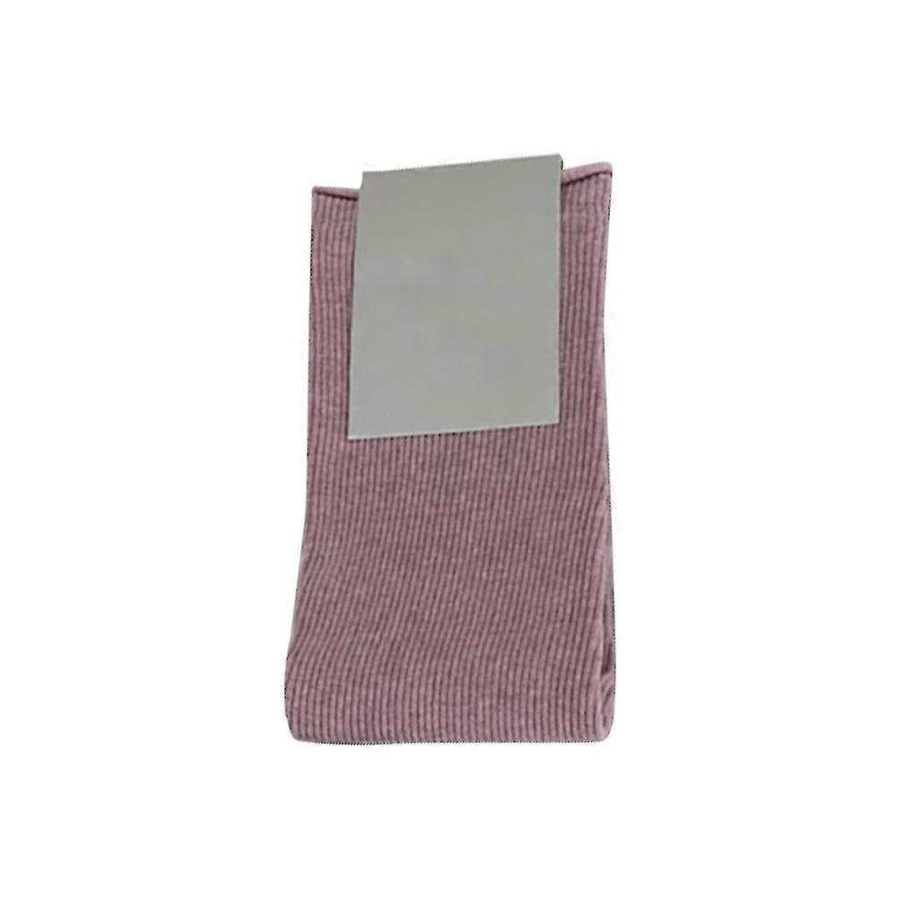 Thin Cotton Knit Comfortable Breathable Socks In Solid Color