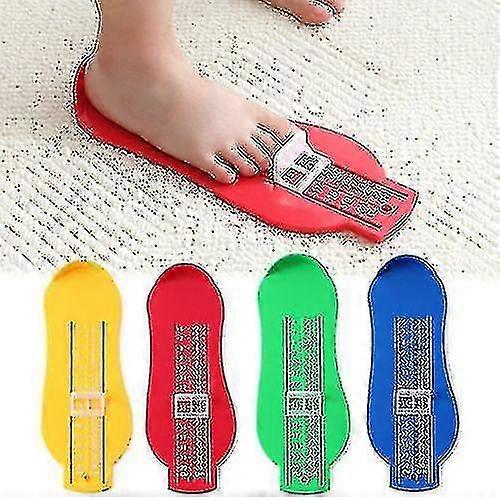 Children Adjustable Shoe Foot Sizer Measure Foot Tools Simple Brannock Device
