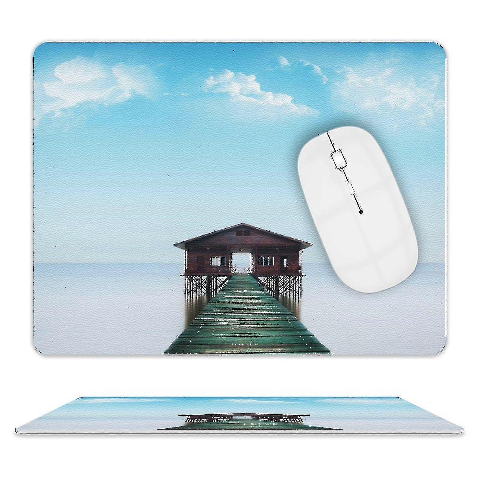 Lake House Print Mouse Pad For Laptop