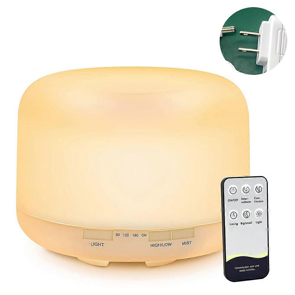500ml Aroma Diffuser, Ultrasound Air Humidifier Remote Control Nebulizer