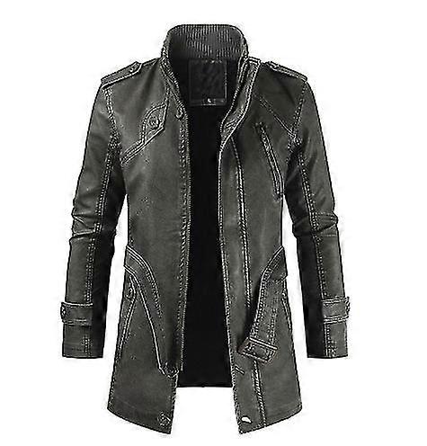 Mens Warm D Collar Espessado Casual Et