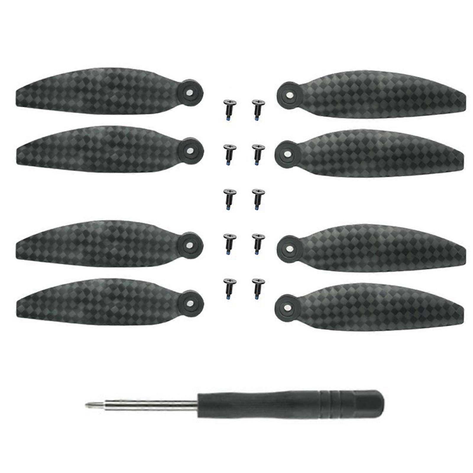 For Mavic Mini Carbon Fiber Propeller Drone Propeller Parts Low-Noise Replace