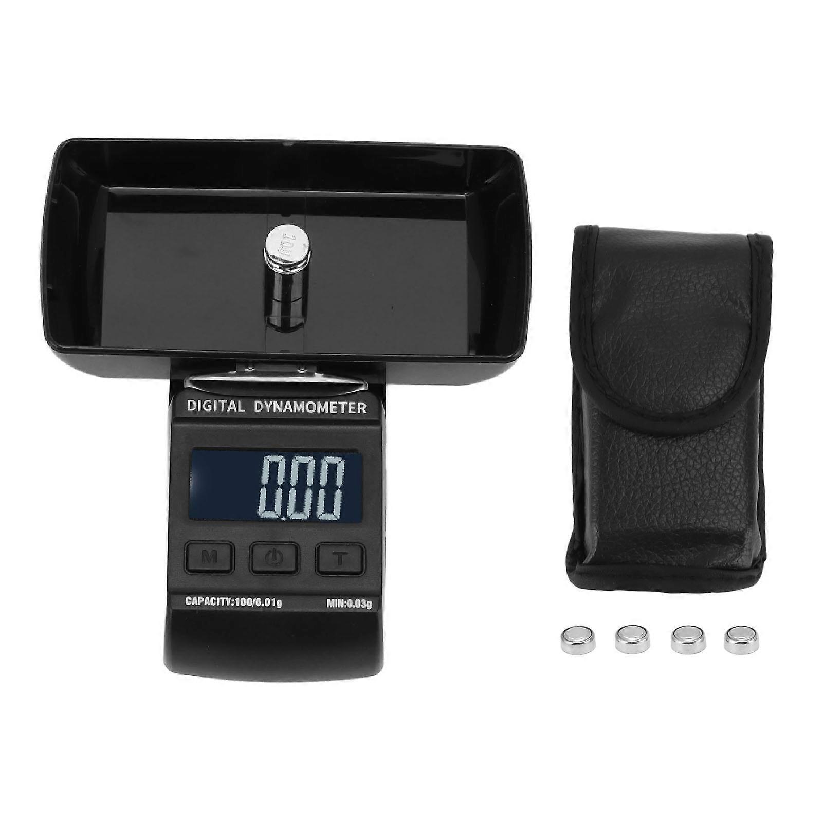 Digital Display Dynamometer High Accuracy Force Gauge Electronic Scale Dynameter Built in Battery