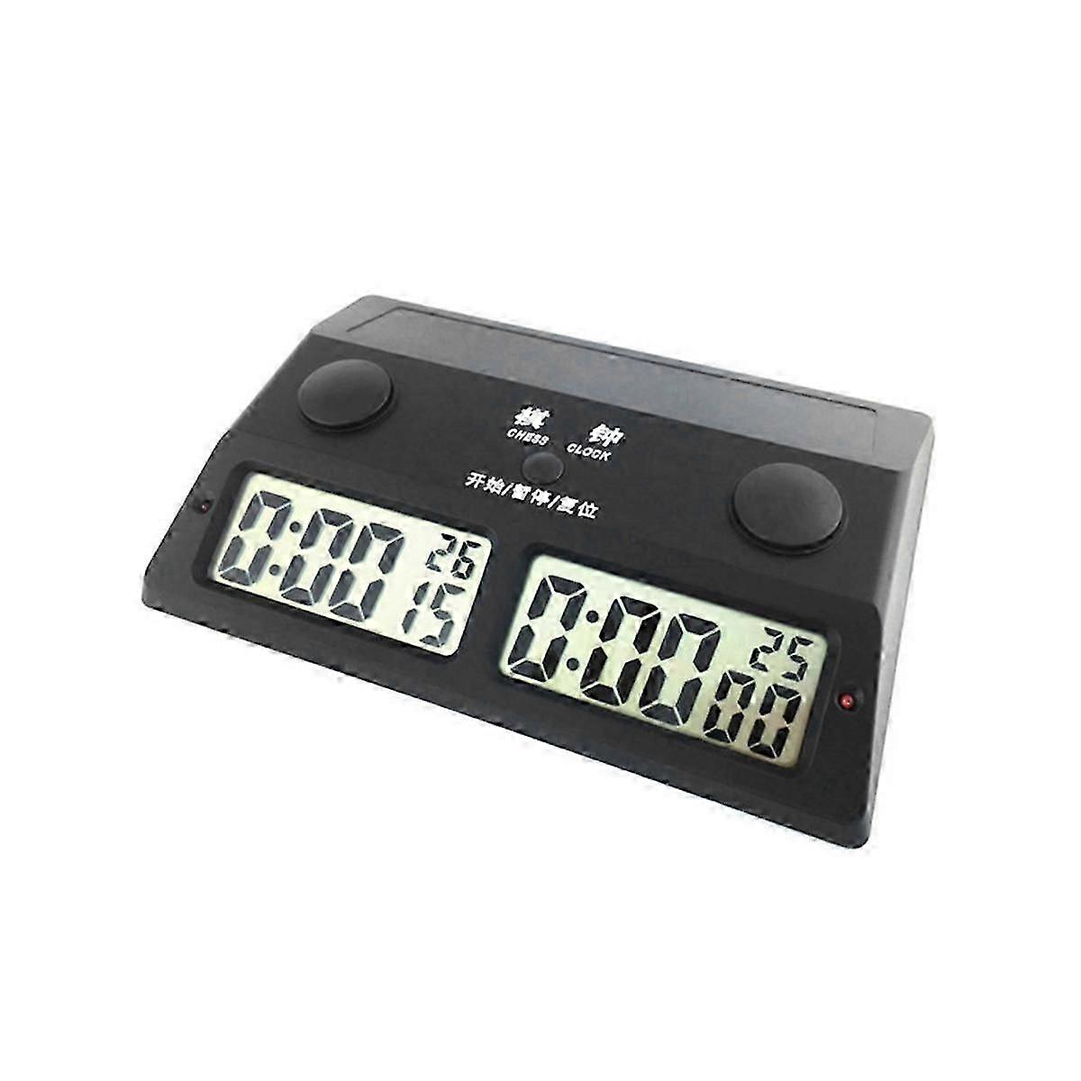 Chess Clock Competition Hour Meter Digital Board Game Stopwatch -385 Professional Chess Count Up Do