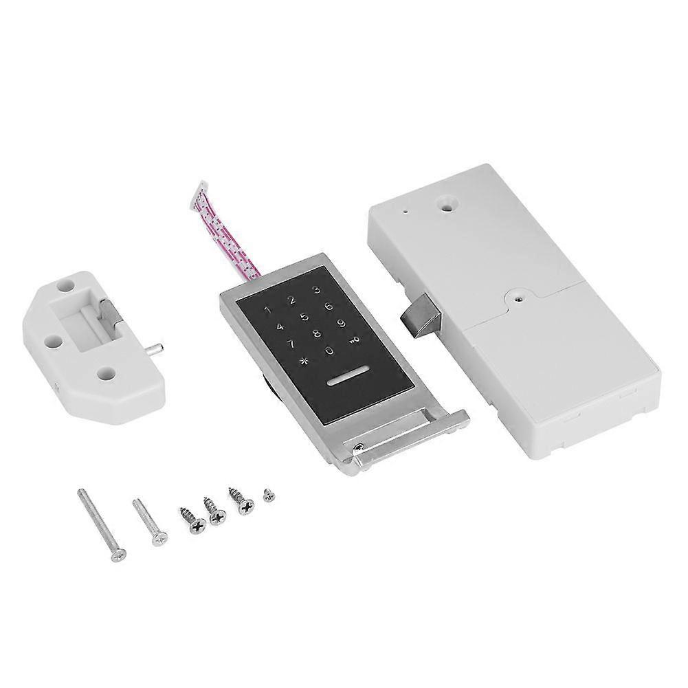 Digit Code Combination Cam Cabinet Zinc Alloy Spa Gym Password Security Coded Lock Sliver