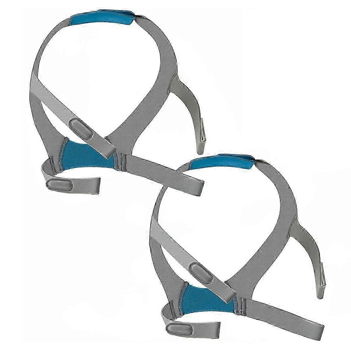 2 stk erstatning hodestropper for F30, hodestropp for F30 CPAP-maske justerbar passform magisk tape 