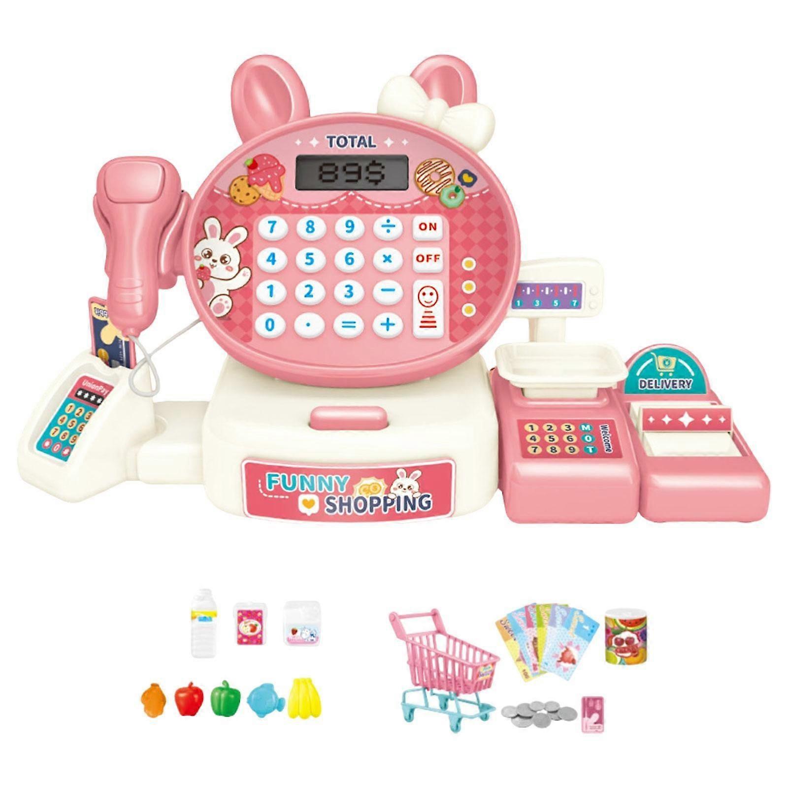 تسجيل لعبة متجر سوبر ماركت لعبة لهدايا عيد ميلاد نشاط مورد الأرانب الآيس كريم