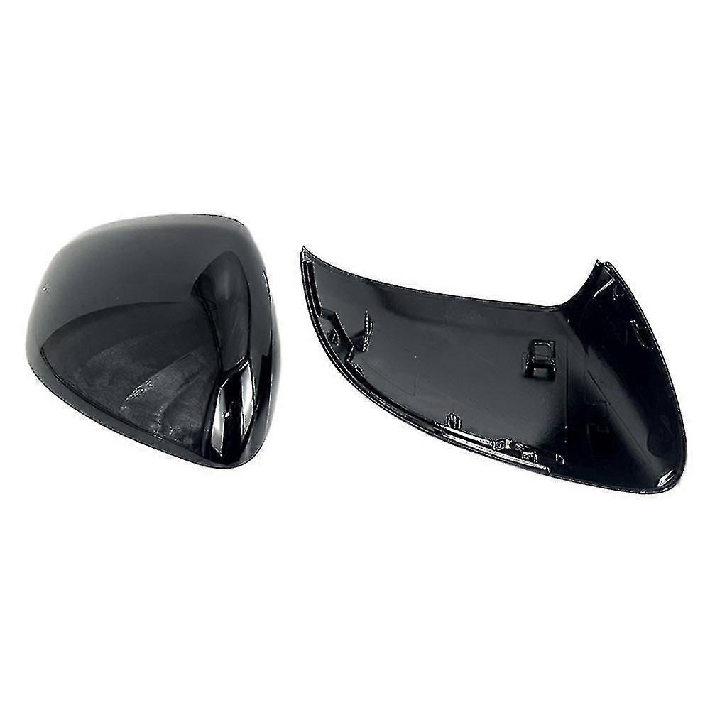 Car Glossy Black Rearview Side Mirror Cover ForS C Class W223