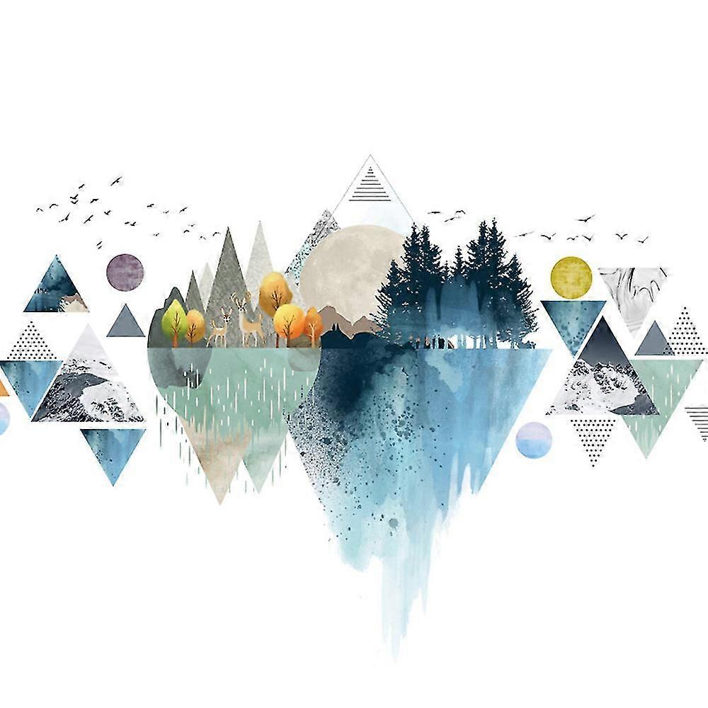 Personality Creative Minimalist Modern Bedroom Wall Stickers