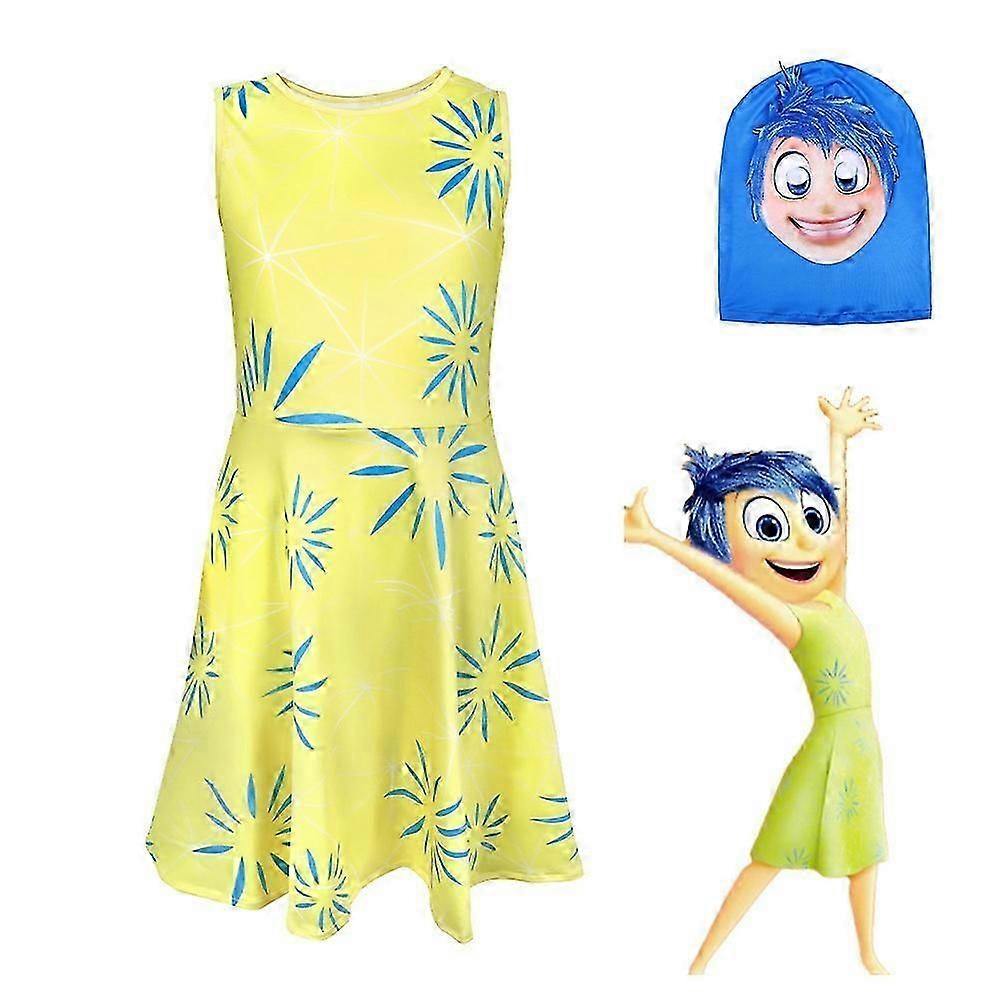 Inside Out 2 Cosplay Costume Halloween Jumpsuit Party Fancy Dress For Adults