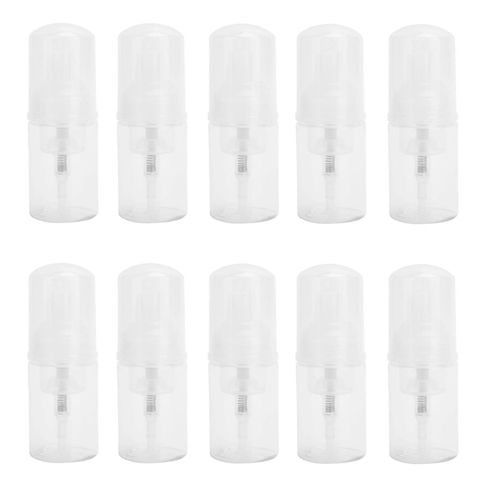 10Pcs Empty Bottle 30ml Travel Portable Refillable Liquid Soap Dispenser Container