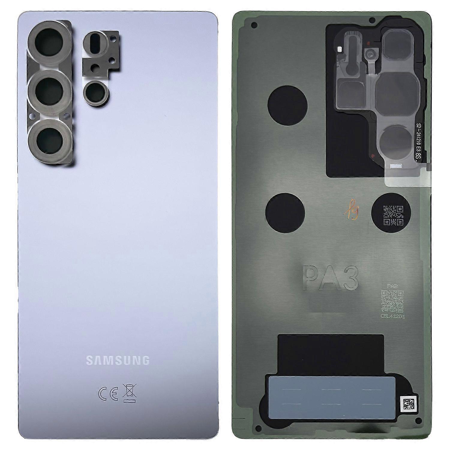 Samsung Battery Cover for Galaxy S25 Ultra GH82-36353B Replacement Titanium Silverblue