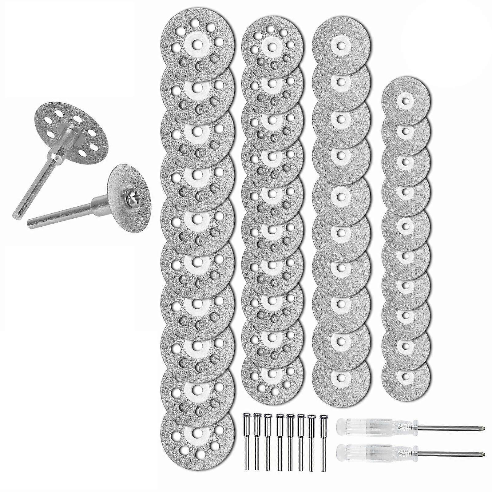 Diamond Grinder Discs 50Pcs Set for Circular Cutting Dremel Tools