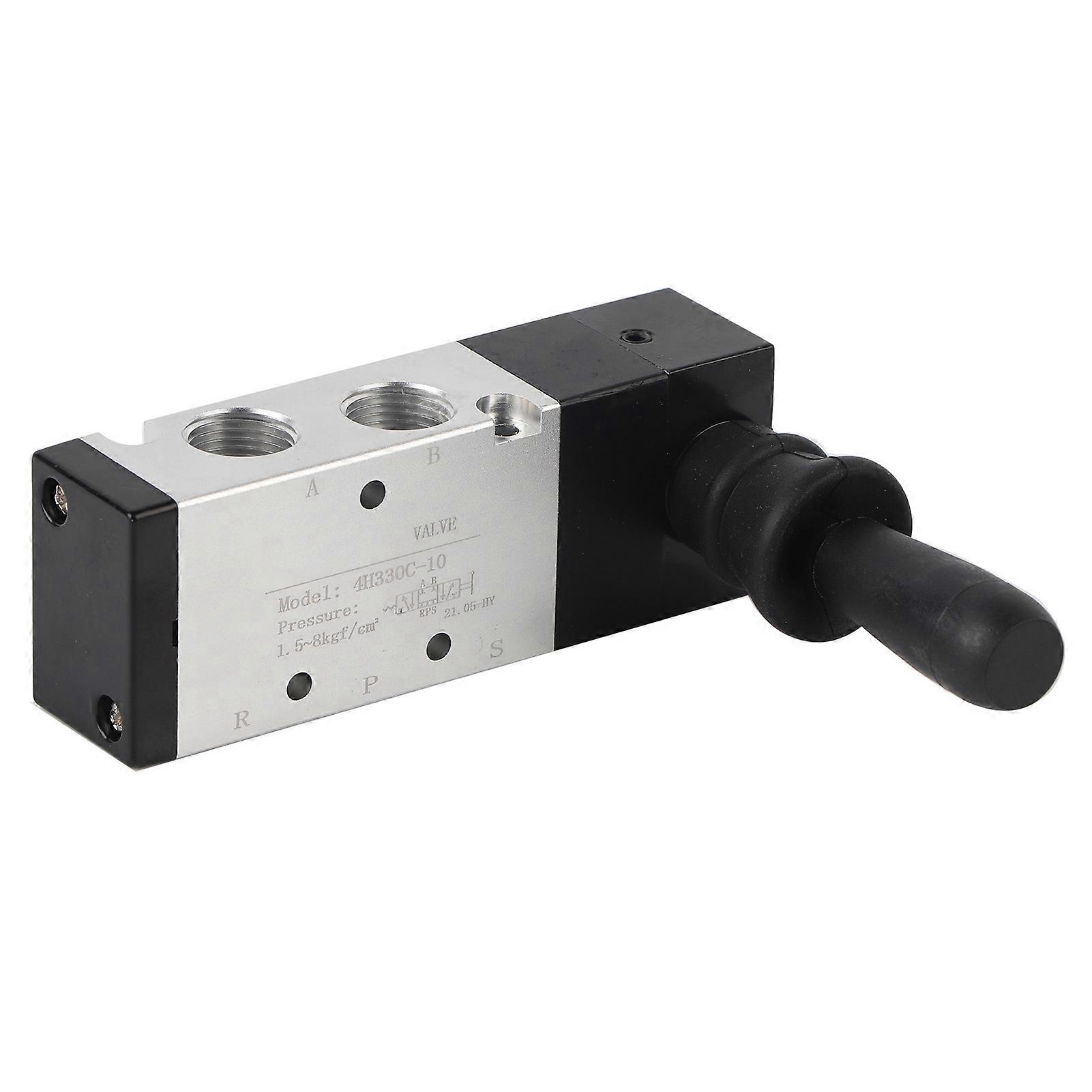 Pneumatic Manual Control Valve, Pneumatic Air Hand Lever Operated Valve Sole Valve(4H330-10)