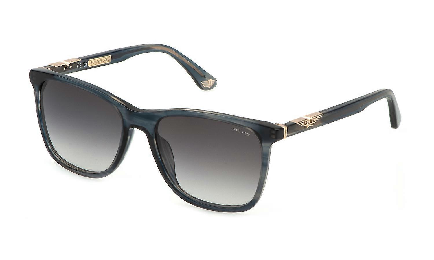 Sunglasses Police SPL872N 0GBL BLU/Grey STRIATO 56/17/145 MAN