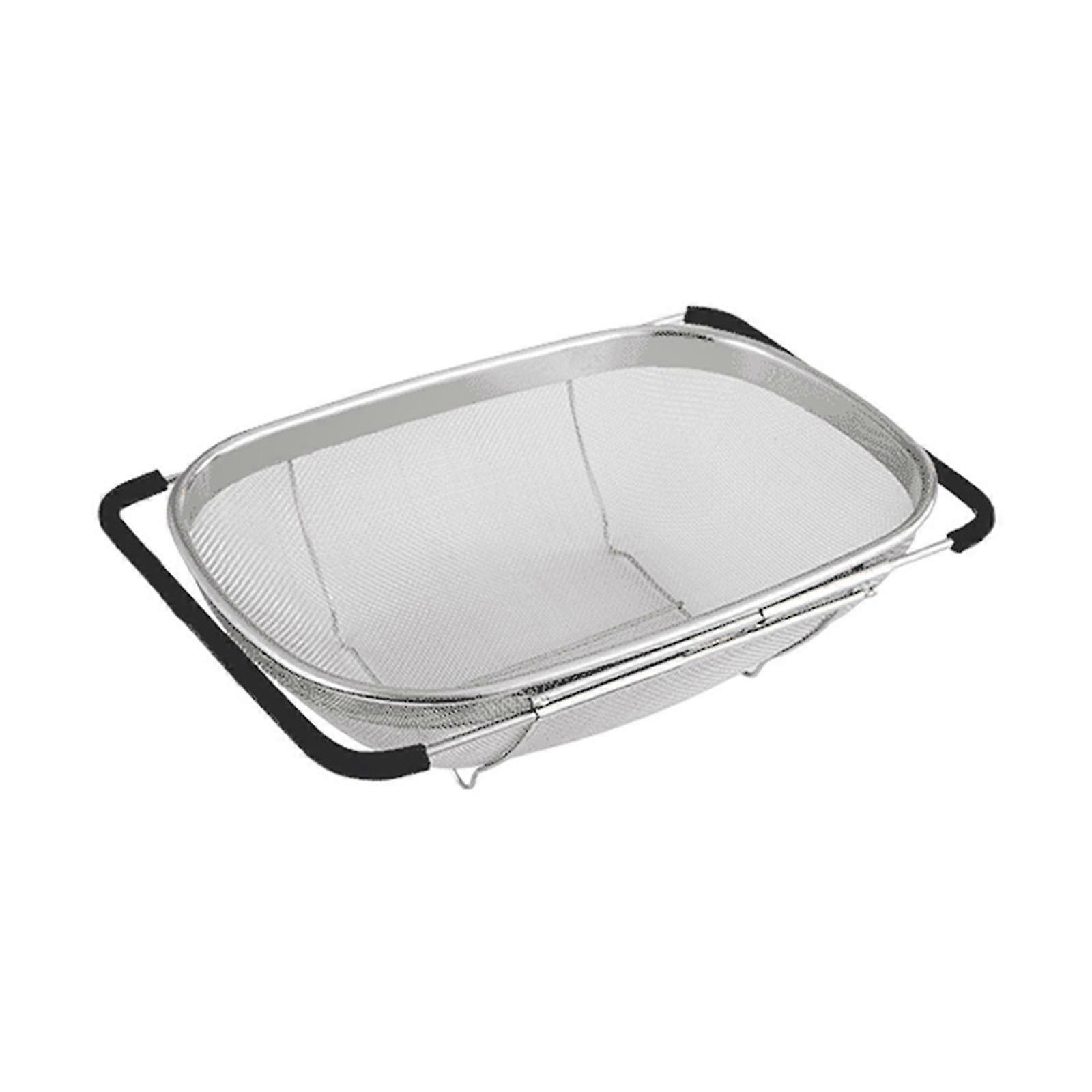 Draining Rack over The Sink Retractable Sink Tray Sponge Drying Rack Fine Mesh