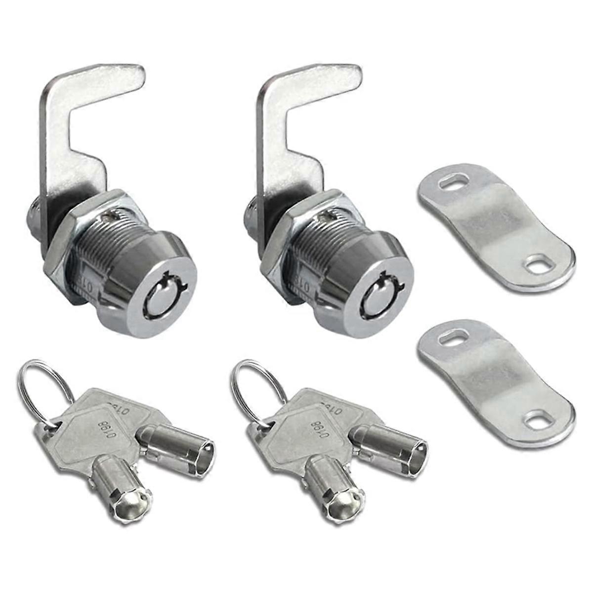 Drawer and Cabinet Lock, Tubular Cam Replacement Lock Hook with Key