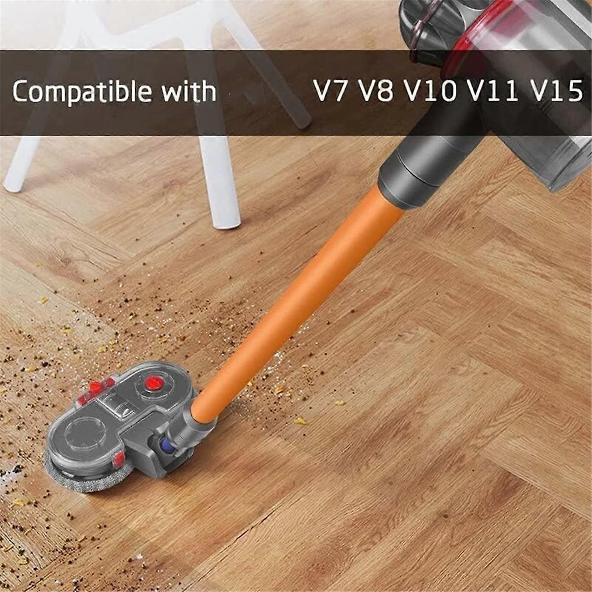 Für V15 V11 V10 V8 Staubsauger Elektrischer Moppaufsatz mit abnehmbarem Wassertank 12 wiederverwendbare Mopp