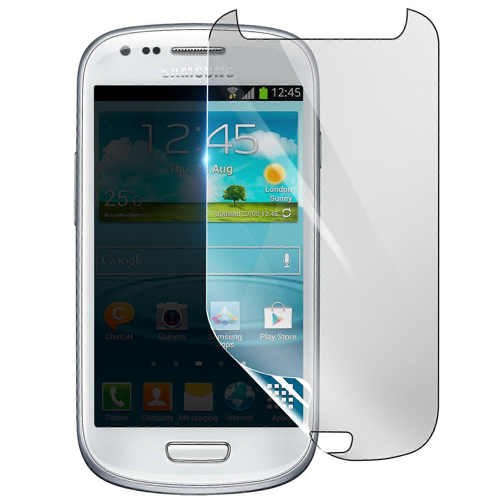 Shockproof Hydrogel Screen Protector for Galaxy S3 Mini, Transparent