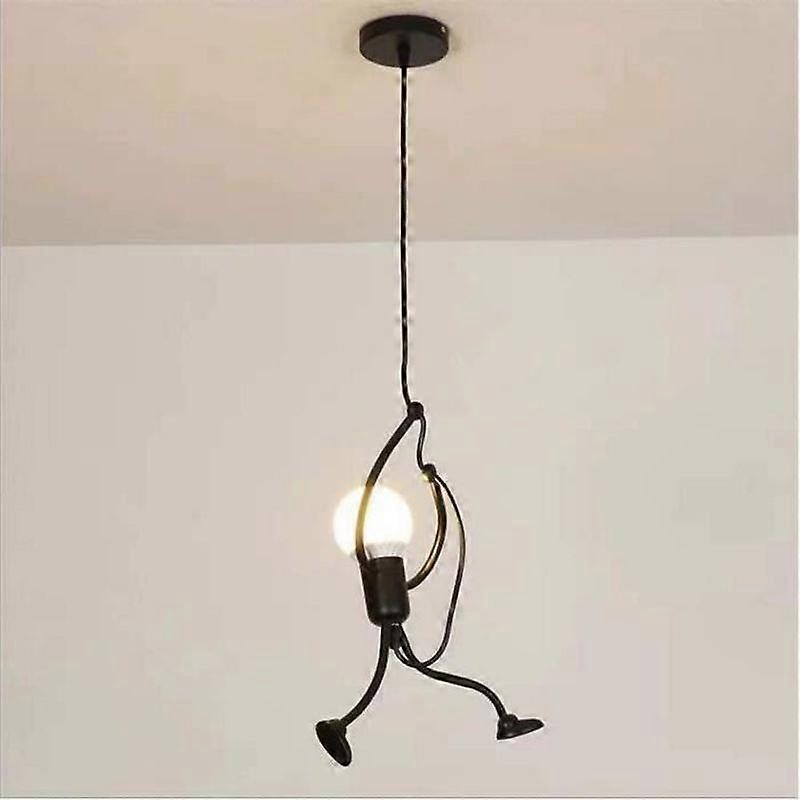 Chandelier - E27 Pendant Lamp - Humanoid Without Bulb
