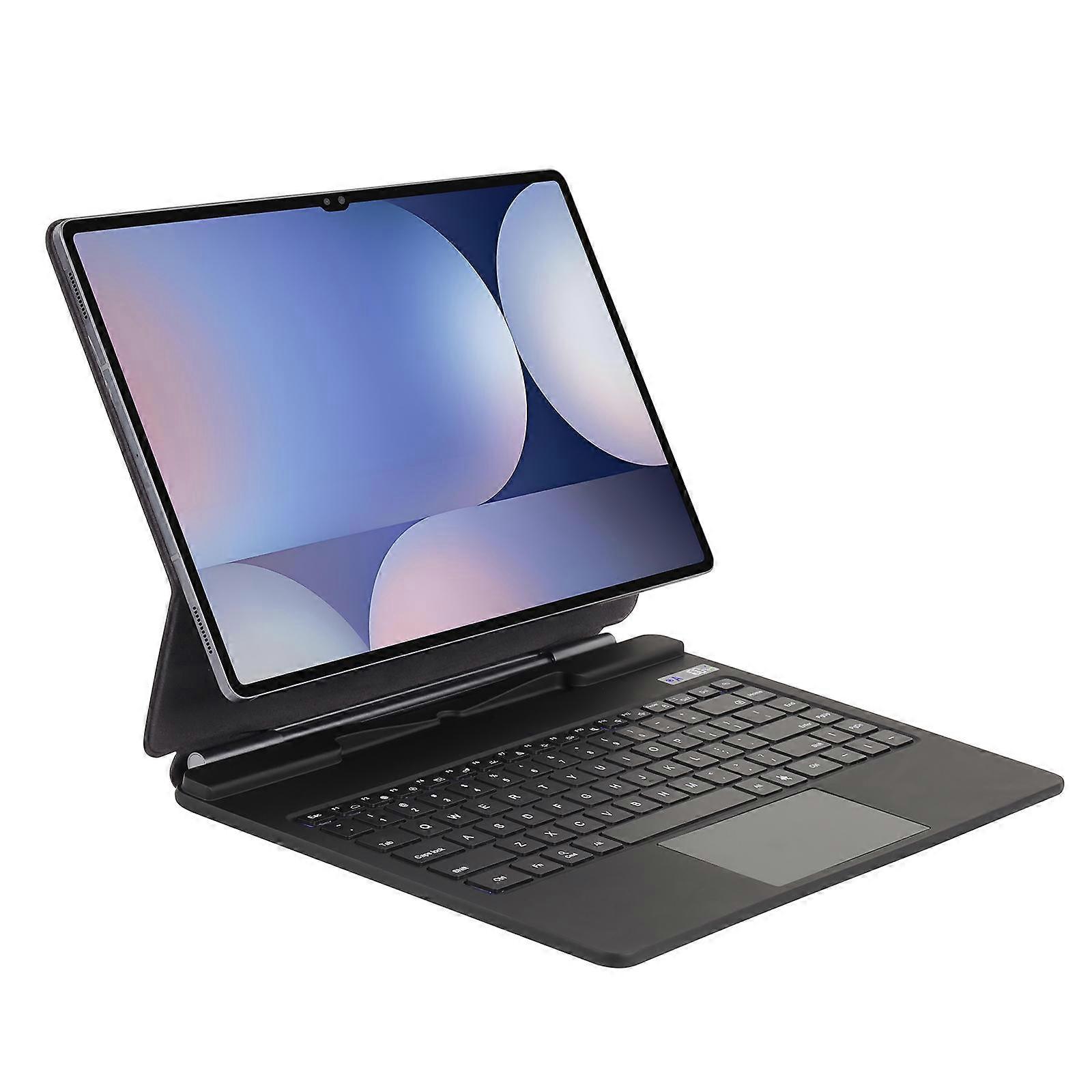 P910 Magnetic Bluetooth Keyboard Leather Tablet Case For Samsung Galaxy Tab S10 Ultra / S9 Ultra / S8 Ultra