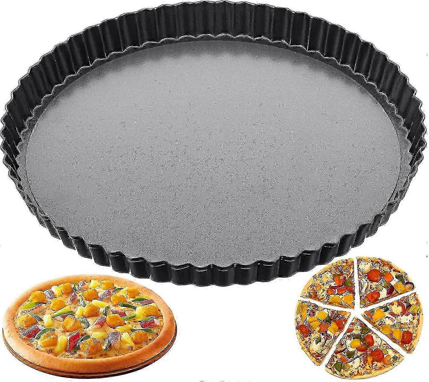 Pie Mold, Non-stick Quiche Dishes, Removable Bottom Pie, Quiche Mold, Round