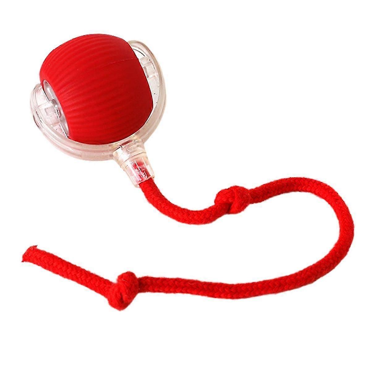 Chat intelligent Jouet Automatique Roulant Boule Fausse Queue Rechargeable Électrique Animal De Compagnie Jouet Interactif Chien Chat Tr