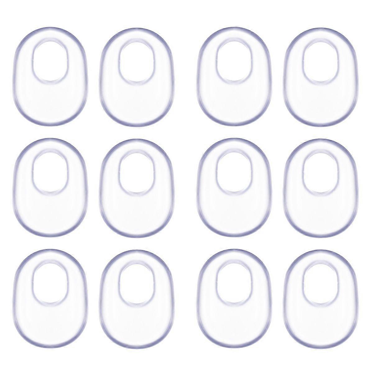 6 Pairs Transparent Foot Corn Rings, Waterproof Corn Protector